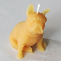 Puppy Dog Beeswax Candle - BIG FRENCHIES