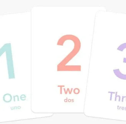 Counting Flashcards, Numbers 1 to 20 - BIG FRENCHIES