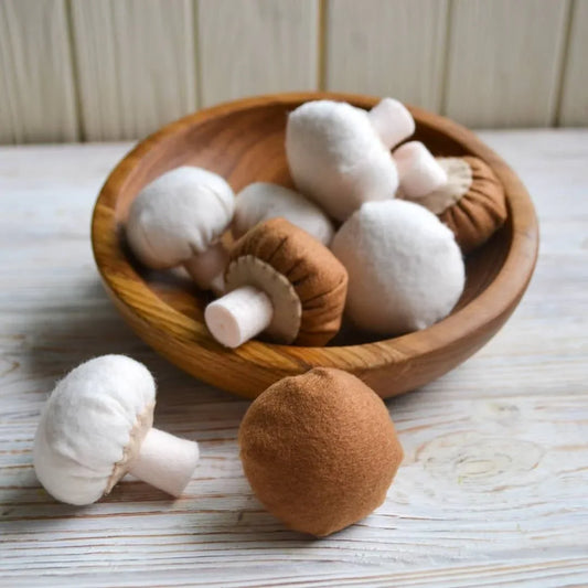 Mushroom felt food, vegetable - BIG FRENCHIES