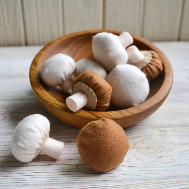 Mushroom felt food, vegetable - BIG FRENCHIES