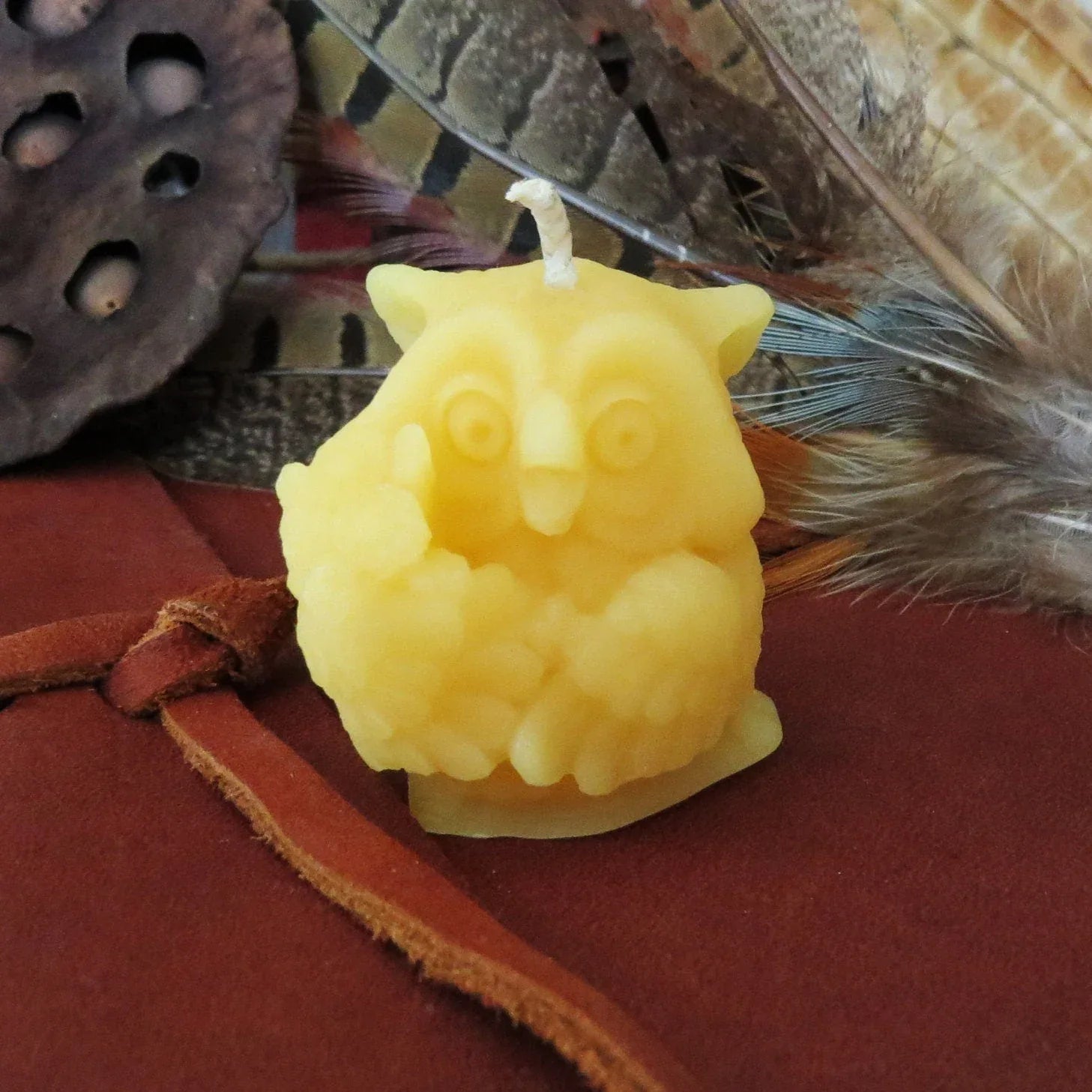 Wise Owl Beeswax Candles - BIG FRENCHIES