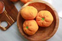 Mandarin / Tangerine orange citrus felt fruit - BIG FRENCHIES