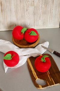 Apple felt fruit - BIG FRENCHIES
