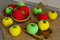 Apple felt fruit - BIG FRENCHIES