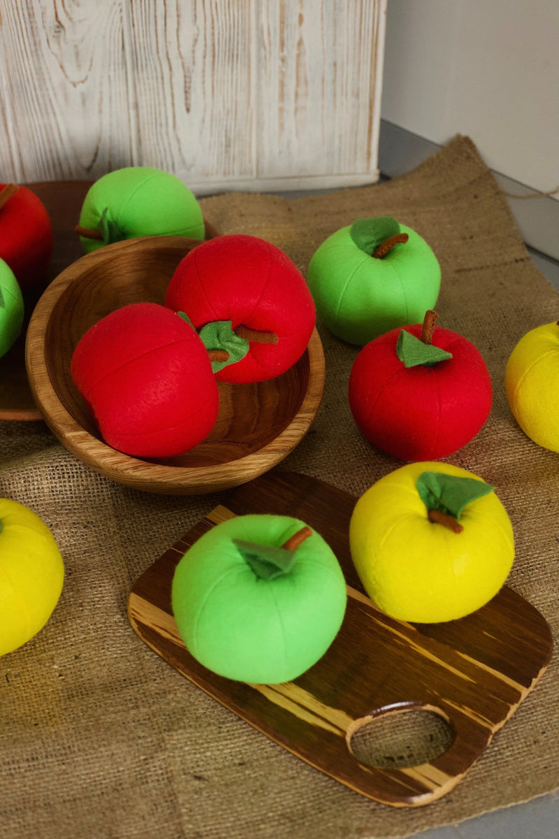 Apple felt fruit - BIG FRENCHIES
