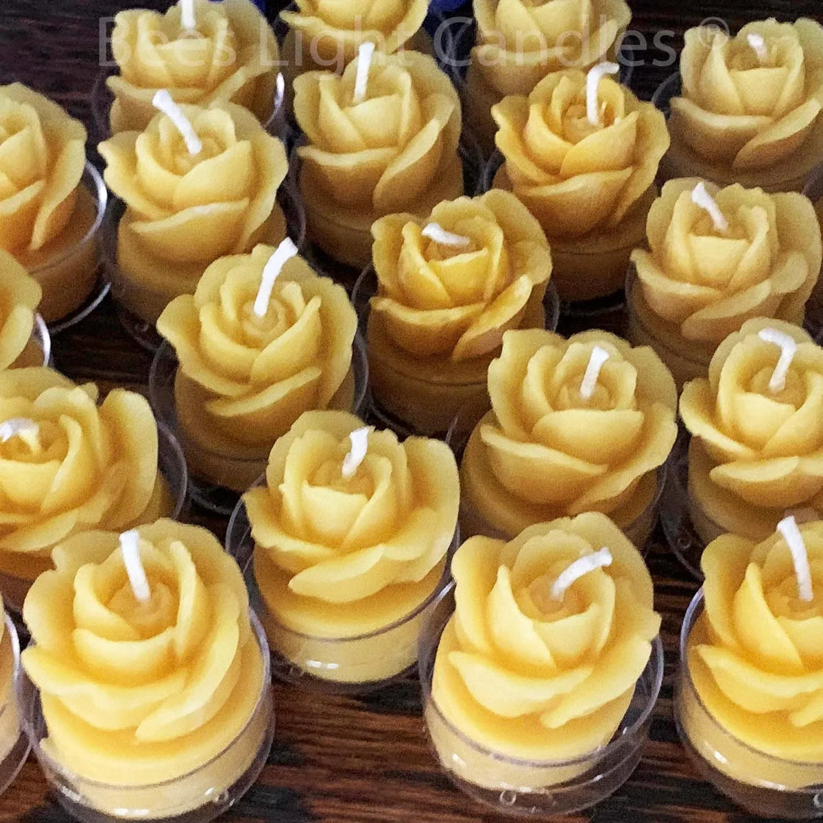 Rose Tealight Candles - BIG FRENCHIES