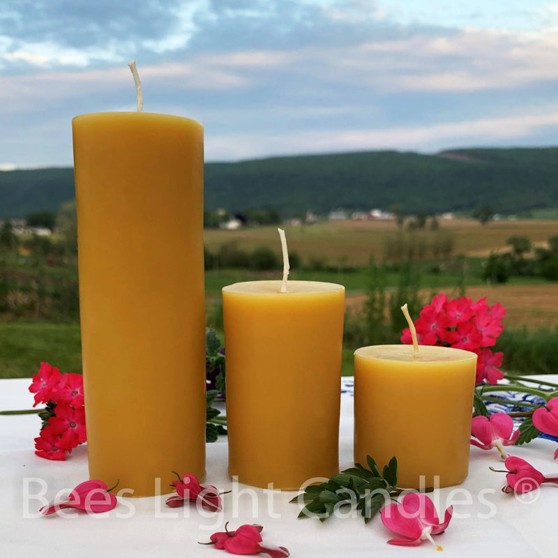 2 Inch Pillar Candle Set - BIG FRENCHIES