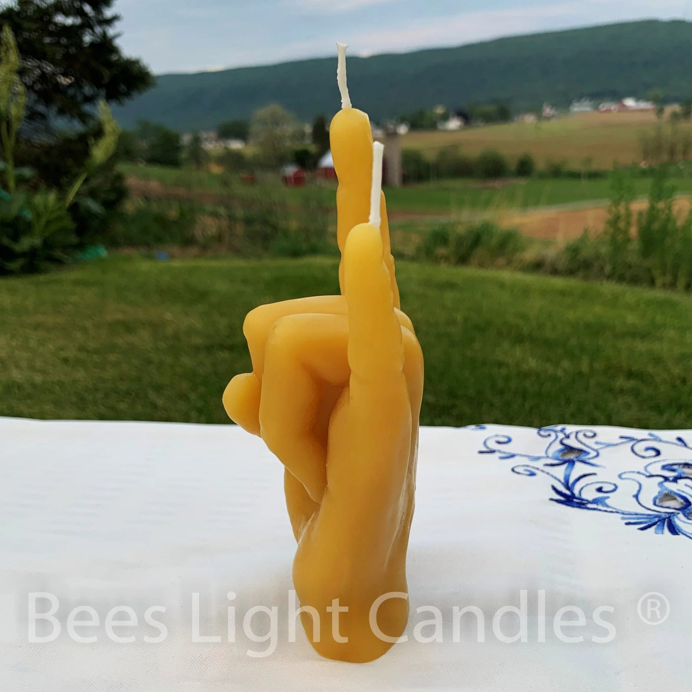 Rock On Beeswax Candle - BIG FRENCHIES