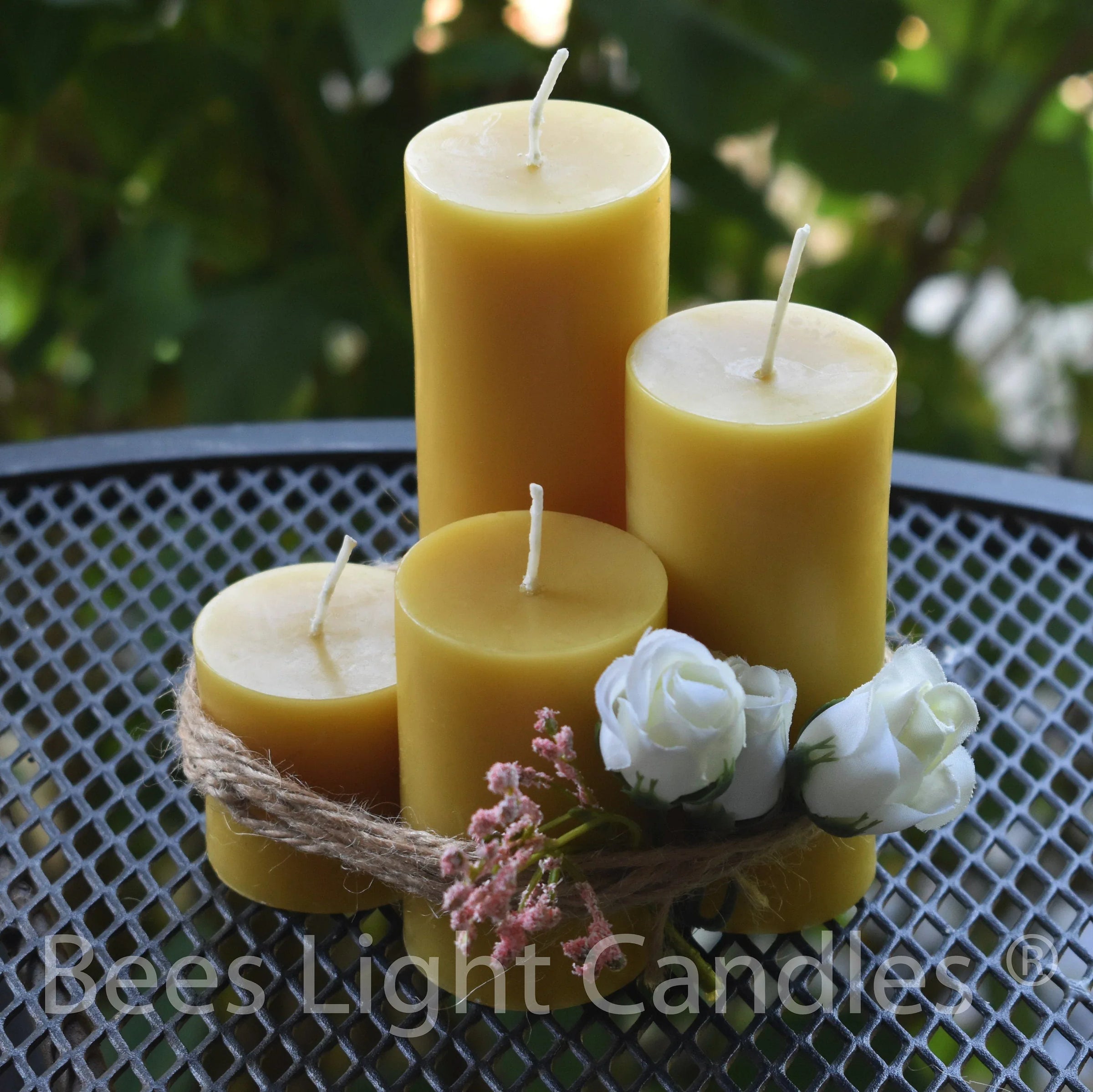 2 Inch Pillar Candle Set - BIG FRENCHIES