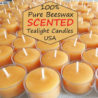 Scented Beeswax Tealight Candles Variety Pack - BIG FRENCHIES