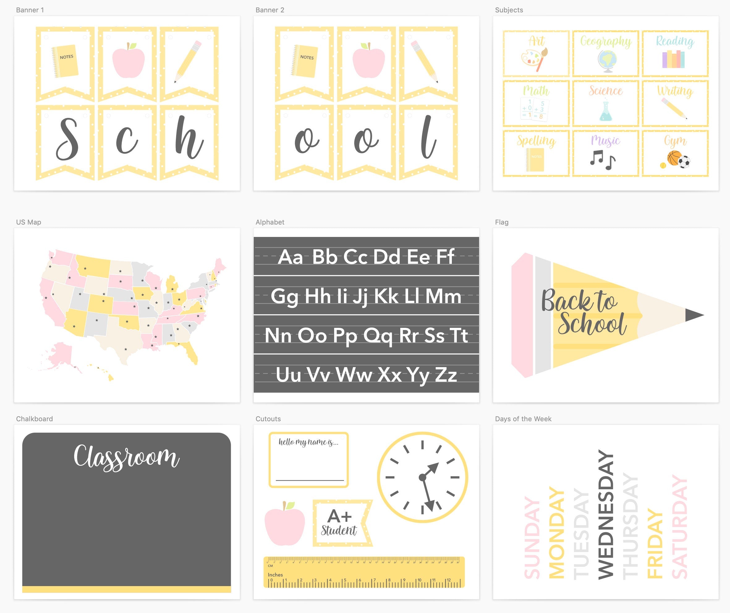 Back To School Dramatic Play