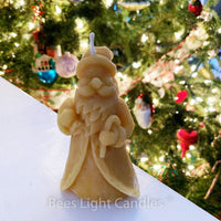 Santa Claus Beeswax Candle - BIG FRENCHIES