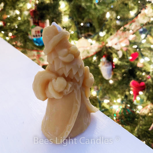 Santa Claus Beeswax Candle - BIG FRENCHIES