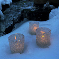 Sparkle Glass Candle Holder - BIG FRENCHIES