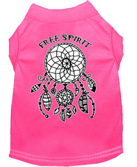 Pet Dog & Cat Shirt Screen Printed, "Free Spirit"