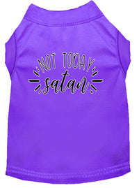 Pet Shirt "Not Today Satan"