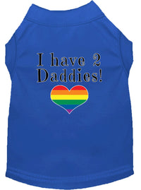 Pet Shirt "I Have Two Daddies"