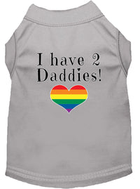 Pet Shirt "I Have Two Daddies"