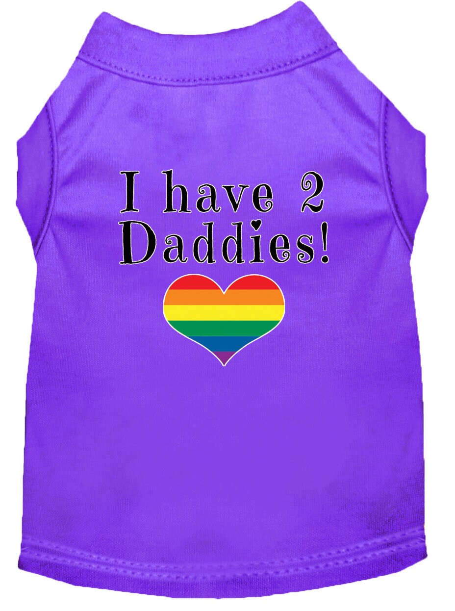 Pet Shirt "I Have Two Daddies"