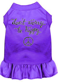 Pet Dress "Don't Worry, Be Hippy"