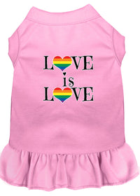 Pet Dress "Love Is Love"