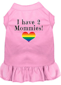 Pet Dress "I Have Two Mommies"