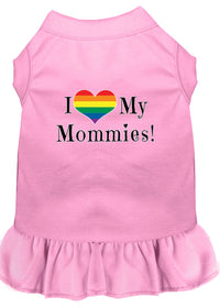 Pet Dress "I Heart My Mommies"