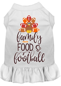 Pet Dress "Family, Food & Football"