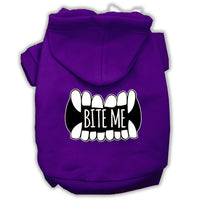 Pet Hoodie "Bite Me"