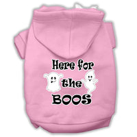 Halloween Pet Hoodie "Here For The Boos"