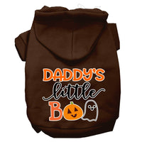 Halloween Pet Hoodie "Daddy's Little Boo"