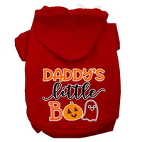 Halloween Pet Hoodie "Daddy's Little Boo"