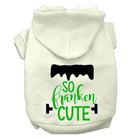 Halloween Pet Hoodie "So Franken Cute"