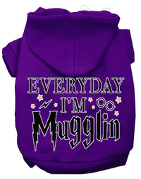 Pet Hoodie "Everyday I'm Mugglin"