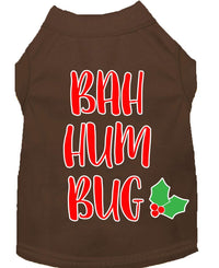 Christmas Pet Dog & Cat Shirt "Bah Humbug"
