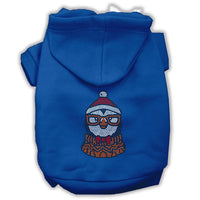 Christmas Pet Hoodie "Hipster Penguin"
