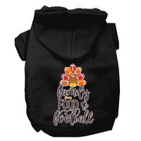 Pet Hoodie "Family, Food, & Football"