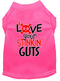 Pet Shirt "Love Your Stinking Guts"