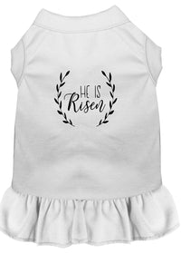 Pet Dog & Cat Dress Screen Printed, "He Is Risen"