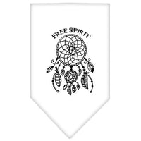 Pet and Dog Bandana Screen Printed, "Free Spirit"