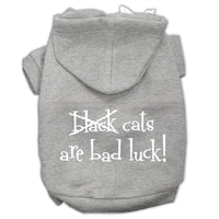 Halloween Pet Hoodie "Black Cats Are Bad Luck"