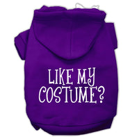 Halloween Pet Hoodie, "Like My Costume?"