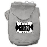 Pet Hoodie "Bite Me"