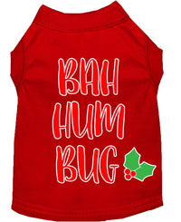 Christmas Pet Dog & Cat Shirt "Bah Humbug"