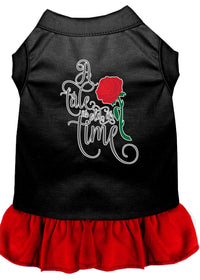 Pet Dress Screen Printed, "Timeless Tale"
