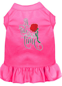 Pet Dress Screen Printed, "Timeless Tale"