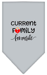 Pet and Dog Bandana Screen Printed, "Family Favorite"