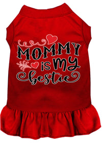 Pet Dress "Mommy Is My Bestie"