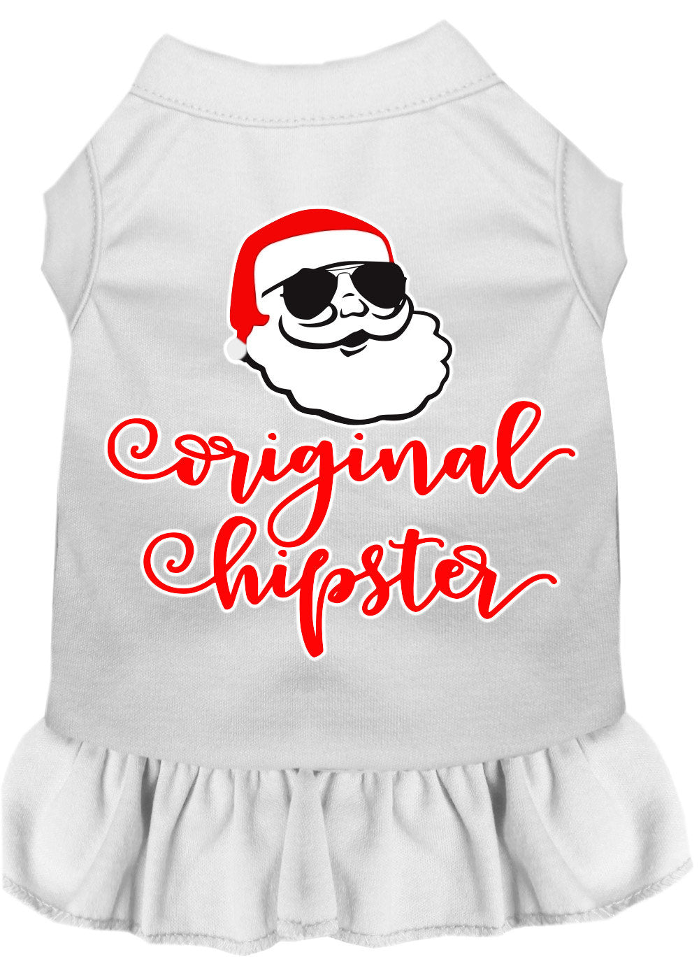 Christmas Pet Dress "Original Hipster"