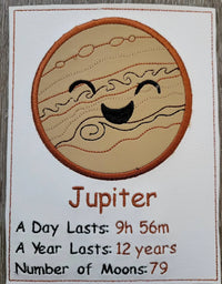 Planet Flash Cards - Outer Space Facts - Teaching Tool - Classroom - Homeschool - Montessori - Educational - BIG FRENCHIES